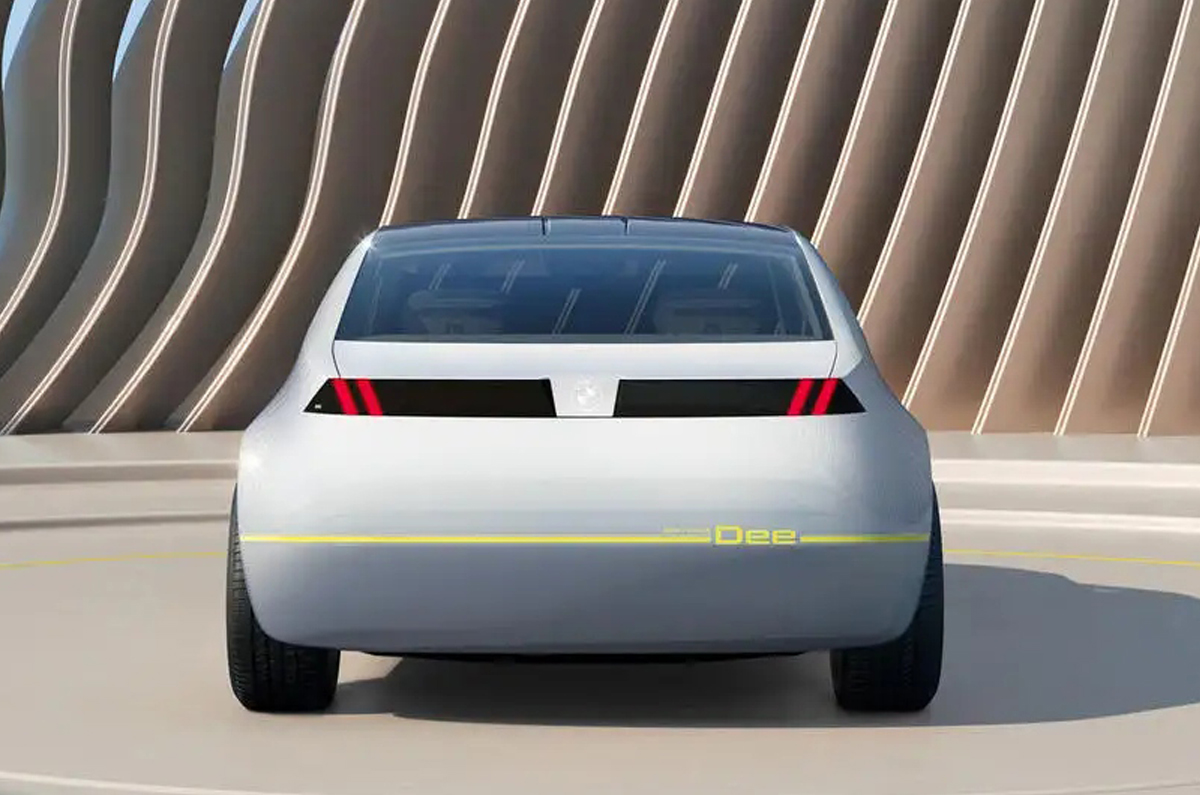 BMW i Vision Dee concept rear